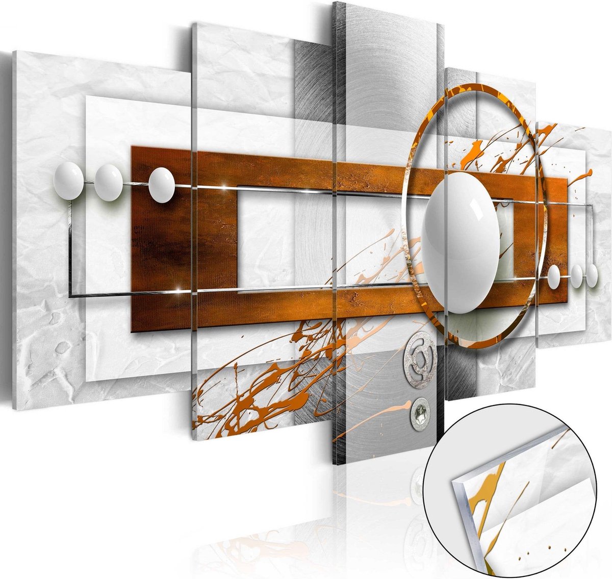 Afbeelding op acrylglas - Nut-like Energy [Glass]